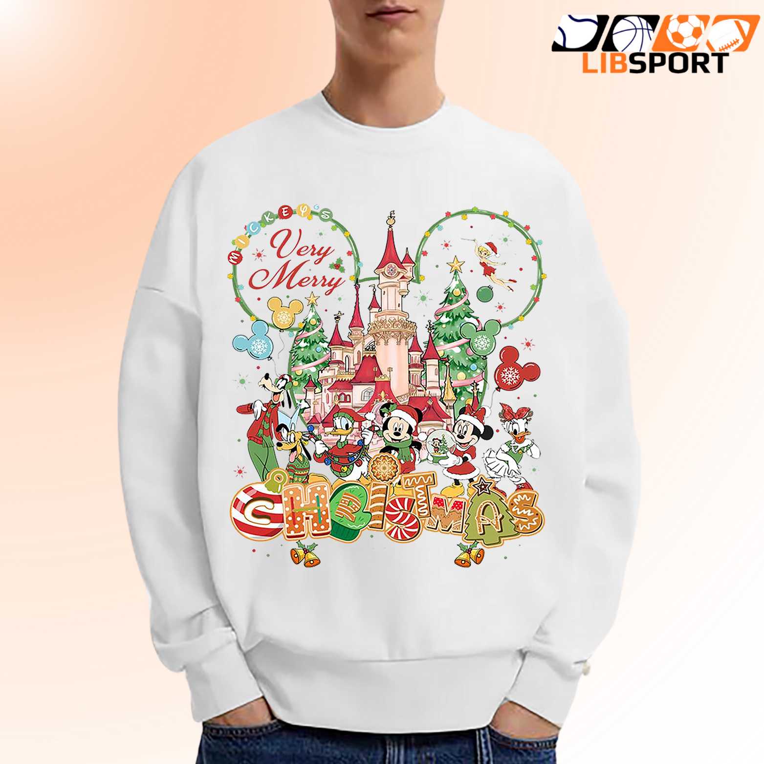 Mickey And Friends Christmas T Shirt, Disneyland Family Holiday Shirt, Unisex Tee